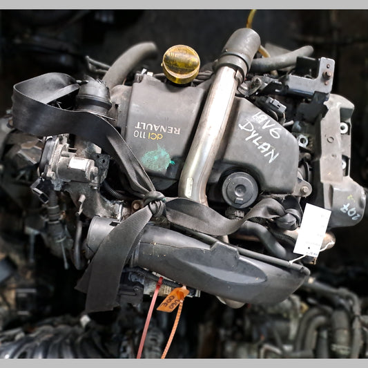 K9K.846 | Renault Megane - Duster - Captur - Nissan 1.5 dCi 110 Engine